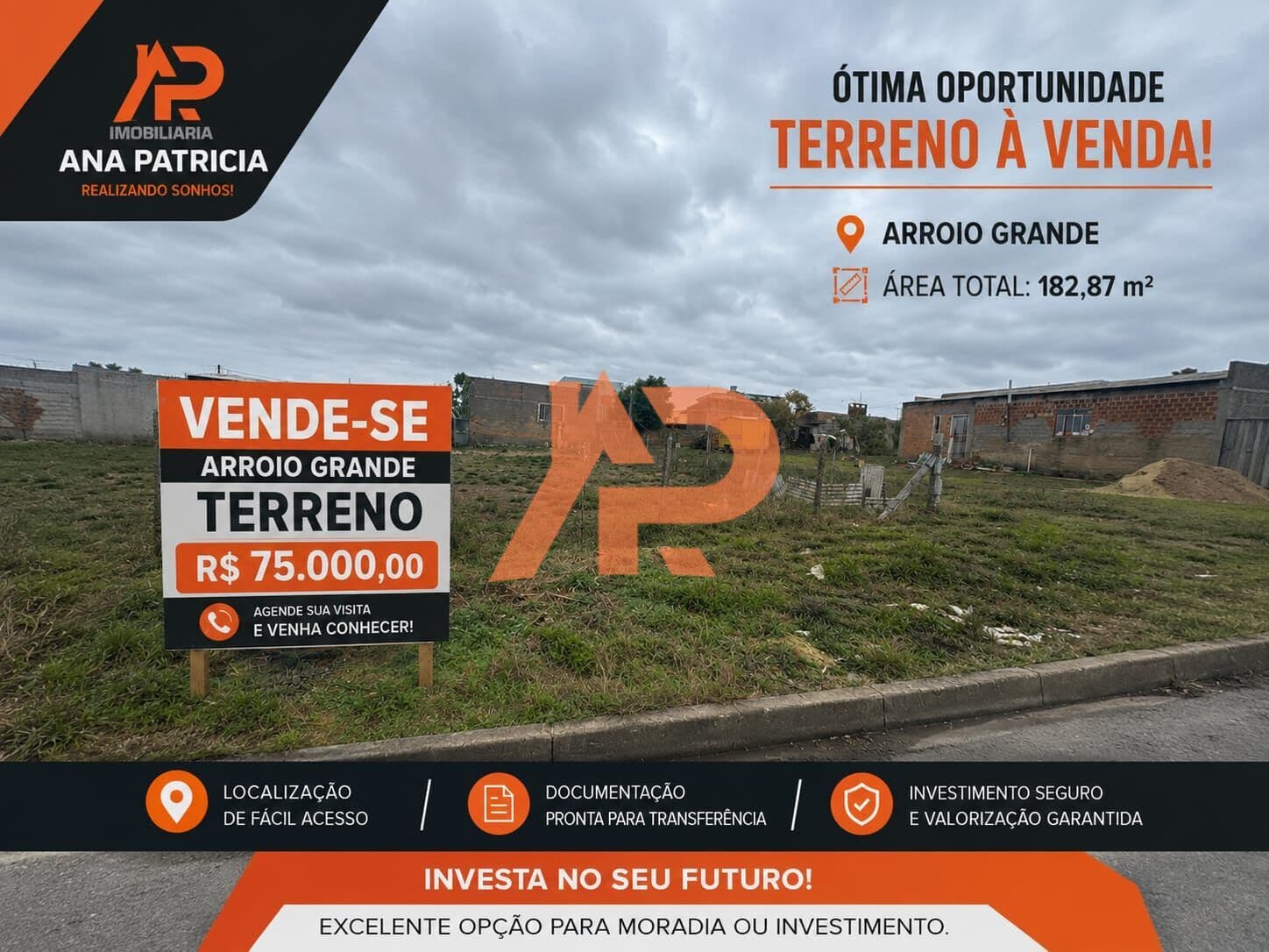Lote/Terreno em Arroio Grande - Centro