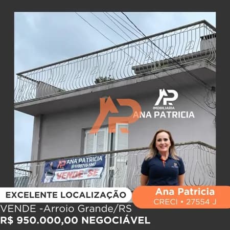 Sobrado em Arroio Grande - Centro