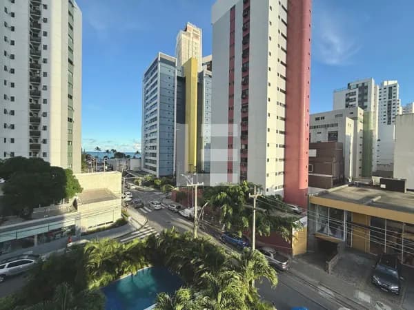 Edifício Carlos Drummond de Andrade – 136 m² no Pina, 3 suítes, nascente e 2 vagas - À venda