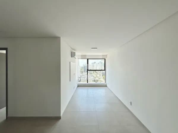 Icon Design Living | 58 m² | 2 Quartos (1 Suíte) | Móveis fixos para alugar