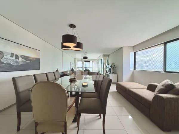 Edf. Maria Genita - Apartamento à venda na Av. Boa Viagem | 201m² | 4 Suítes | Beira-Mar do Pina | 3 Vagas - Porteira fechada
