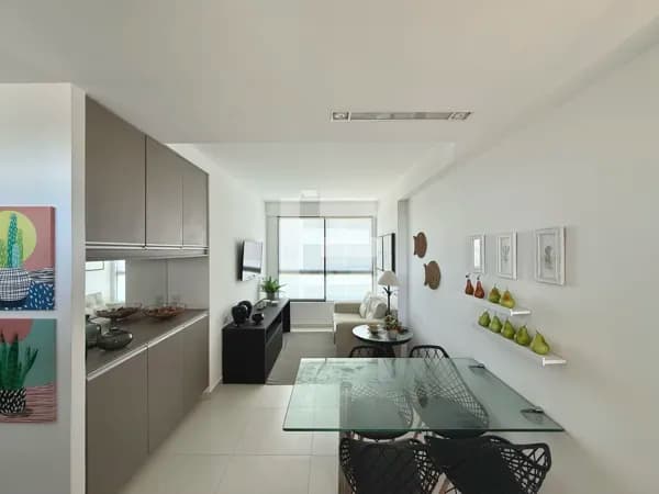 Edf. Barra Classic Home Service — Apartamento mobiliado e decorado na beira-mar de Barra de Jangada