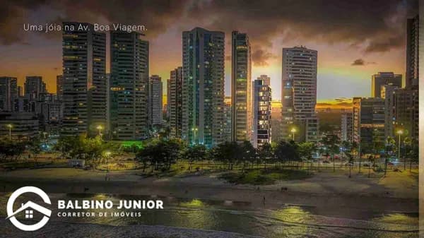 Edf. Casa Mar – Apartamento na Av. Boa Viagem - 4 Suítes