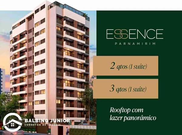 Edf. Essence Parnamirim – Apartamentos no Parnamirim - 2 e 3 quartos