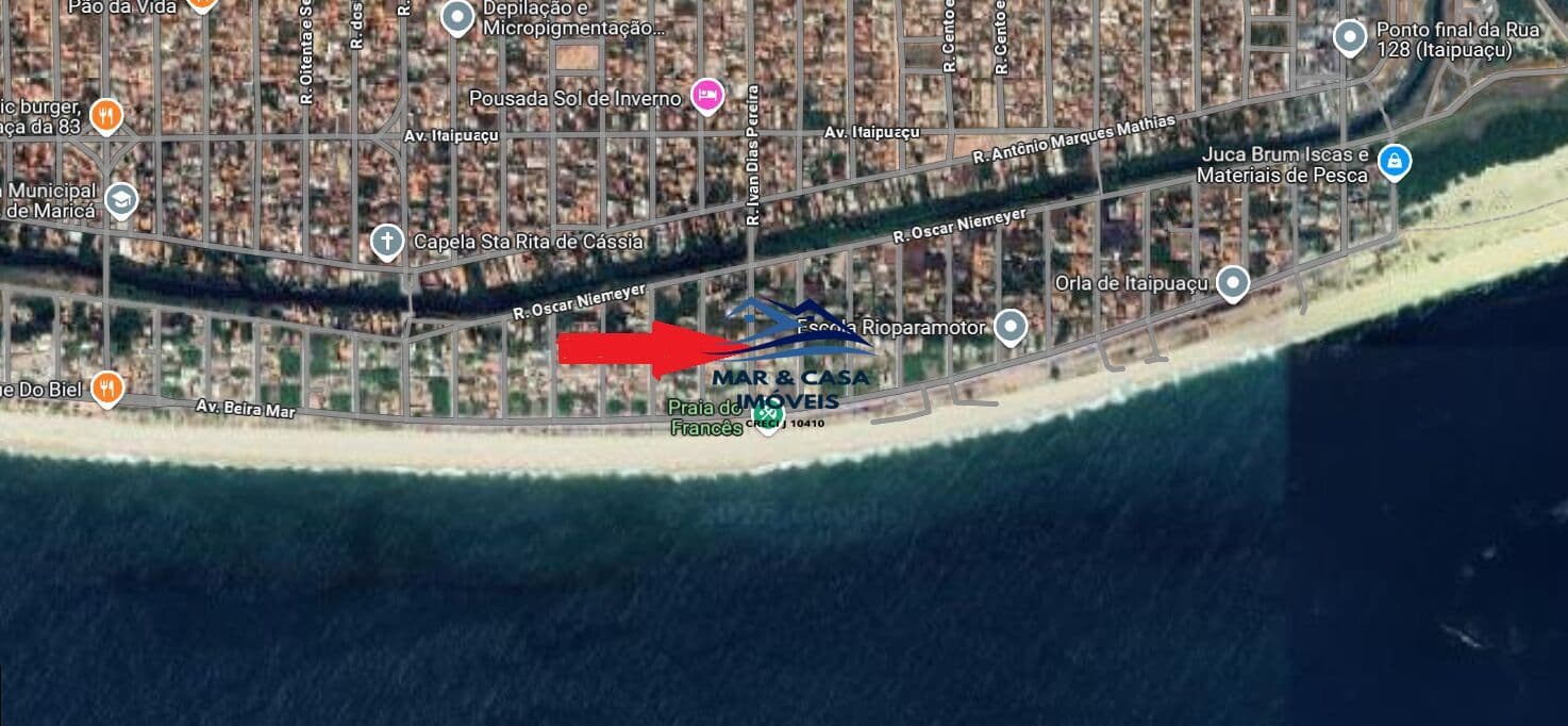 Terreno quadra da Praia em Jardim Atlântico Leste (Itaipuaçu), Maricá/RJ