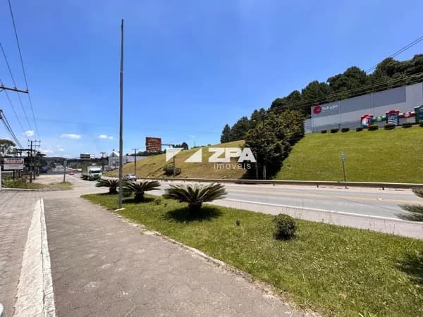 Terreno comercial com galpão em frente a rodovia ao lado da Havan.