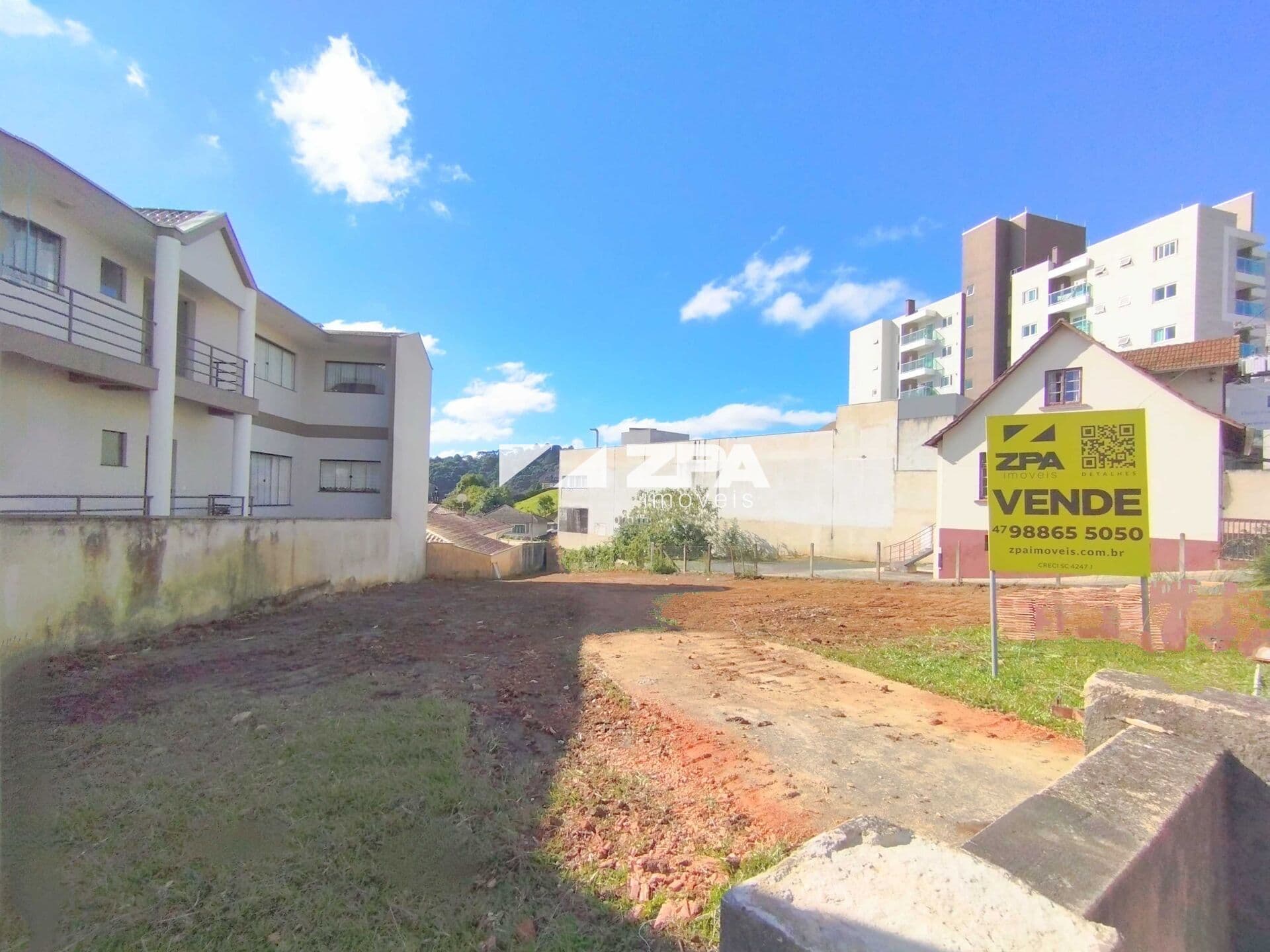 Oportunidade para investidores – Terreno comercial no centro São Bento do Sul, SC