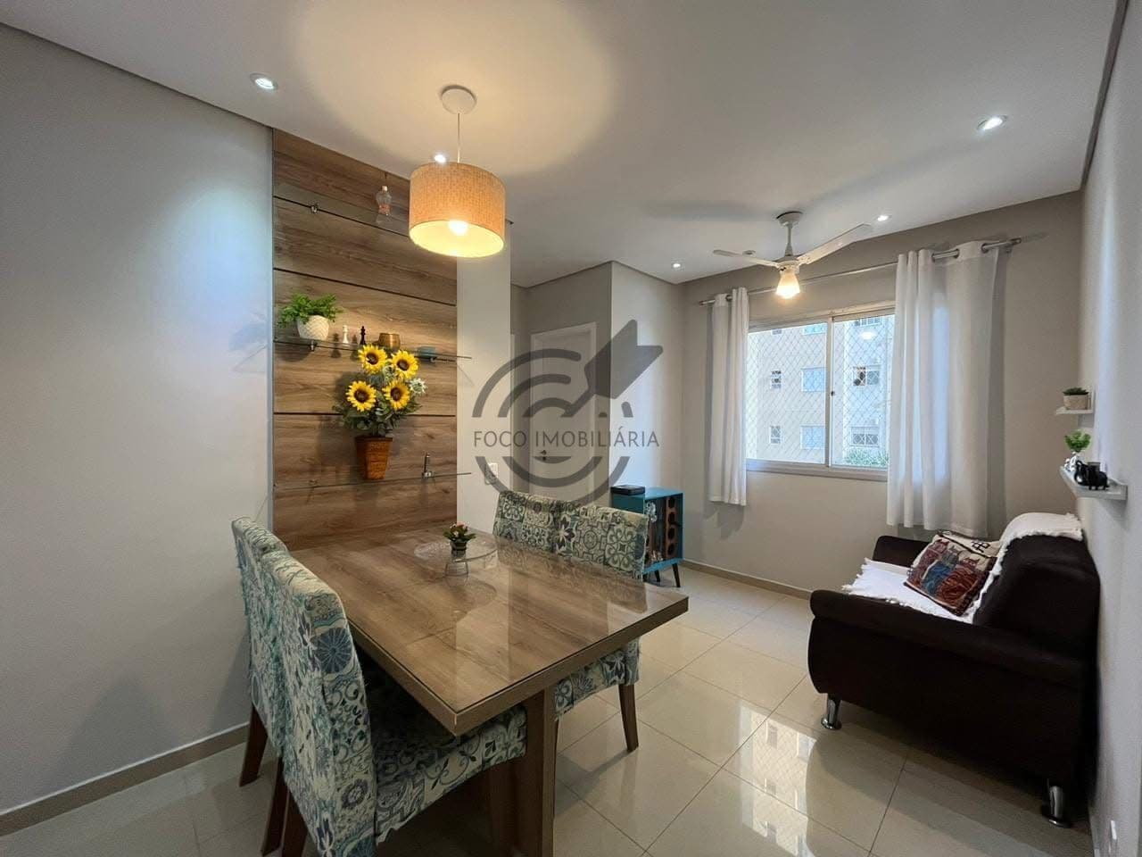 Apartamento mobiliado no Parque Campolim