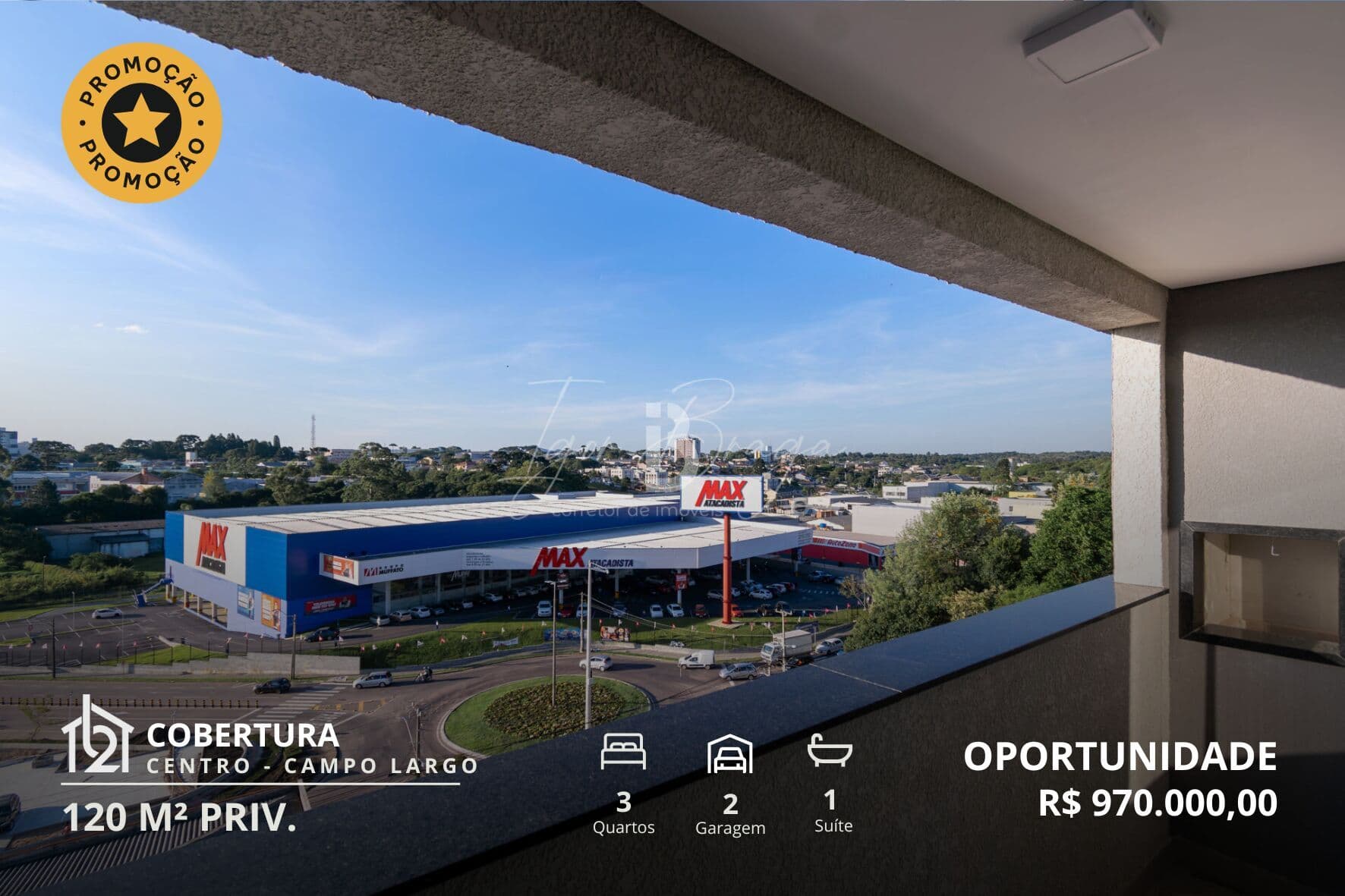 Apartamento Cobertura Duplex em Vila Bancária, Campo Largo/PR
