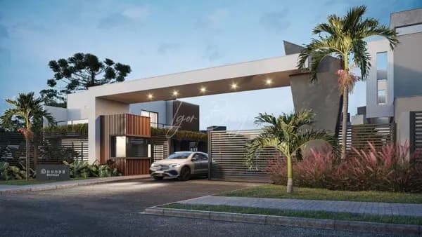 House Ecoville: Casas em condomínio com 3 dorm. Onde o Luxo e a Tranquilidade se Encontram no Ponto Mais Nobre de Curitiba