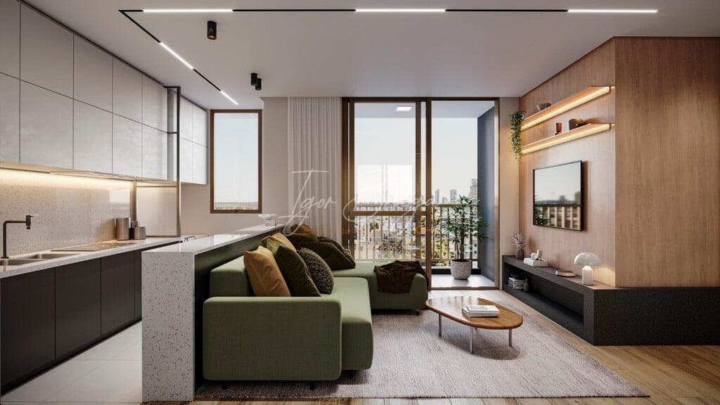 Galeria Hype Casa Nativa | 3 Quartos a partir R$ 852 mil | Juvevê