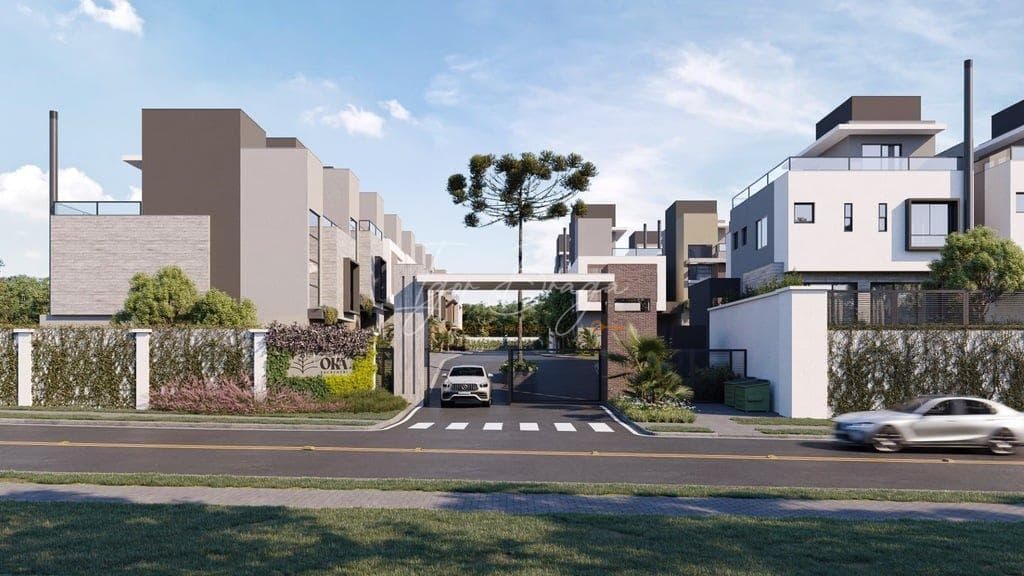 Casas em Condomínio Alto Padrão no Bacacheri – 3 Suítes, Quintal e Ático | Oká CGL