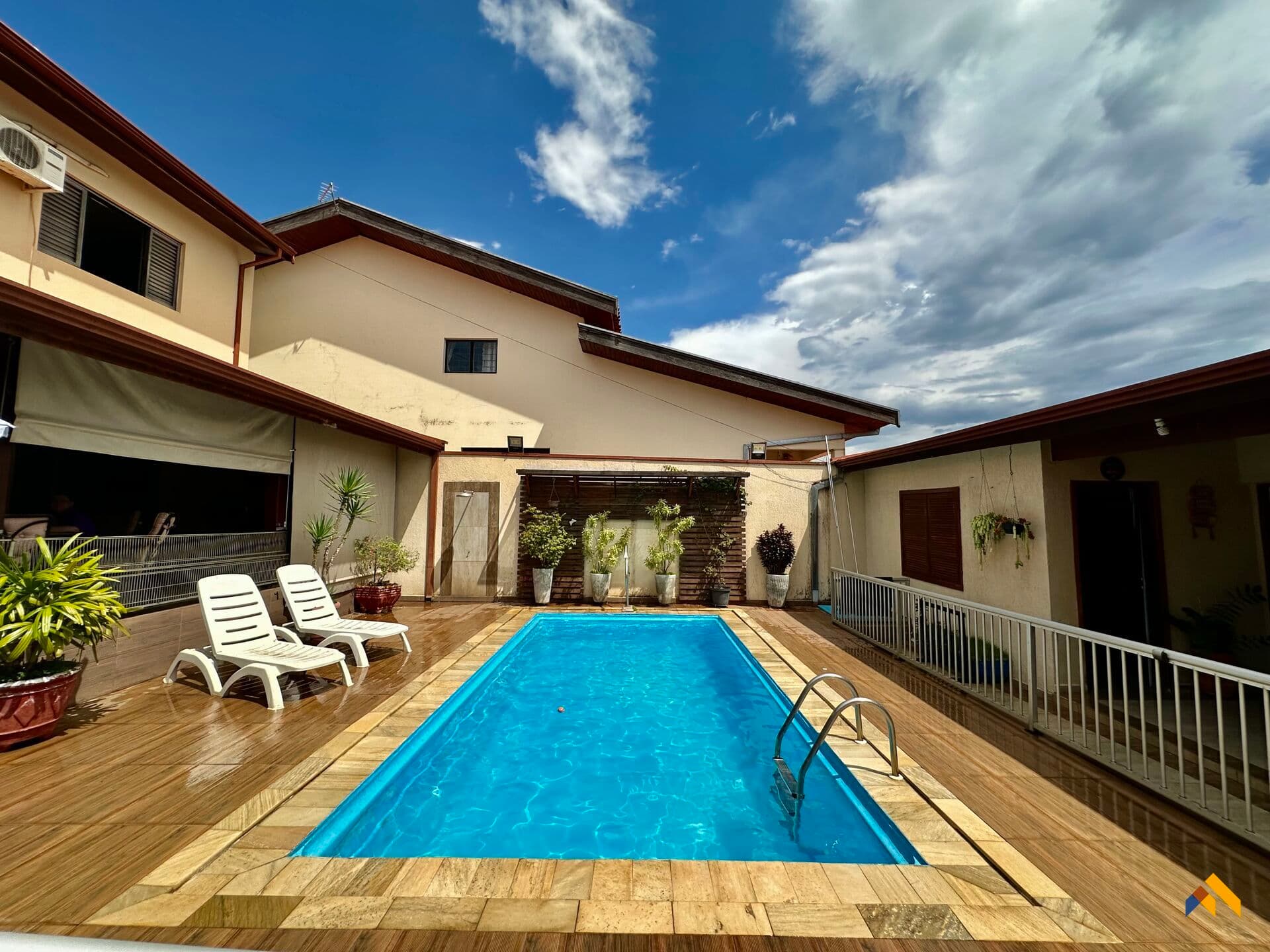 Casa à venda no Boa Vista em Americana/SP com 4 dormitórios, piscina e área gourmet