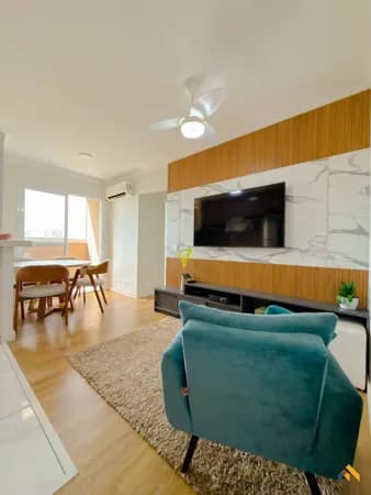 Apartamento à venda no Condomínio Quartzo, Jardim Firenze, Santa Bárbara d’Oeste – 2 quartos, 54 m²