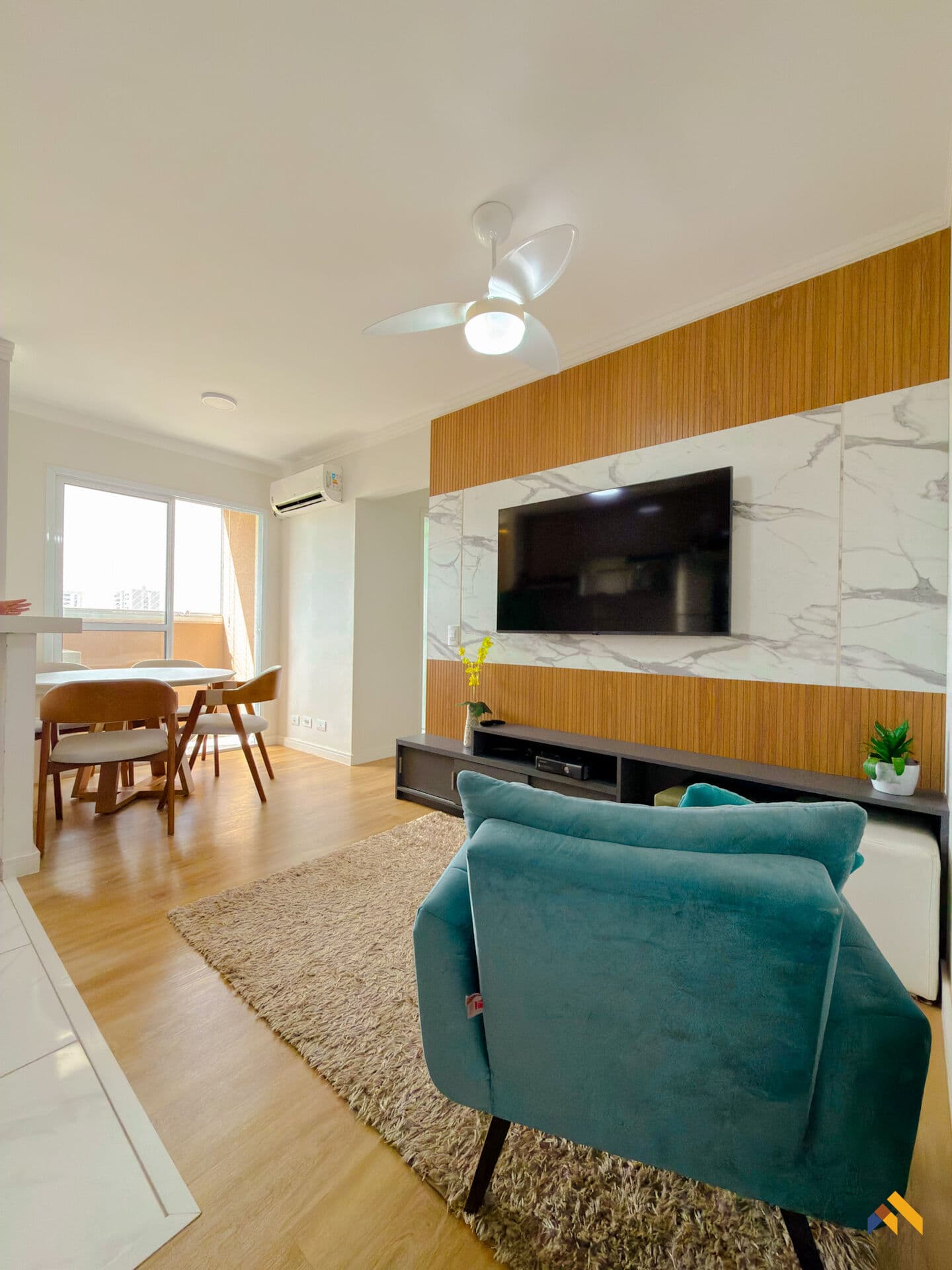 Apartamento à venda no Condomínio Quartzo, Jardim Firenze, Santa Bárbara d’Oeste – 2 quartos, 54 m²