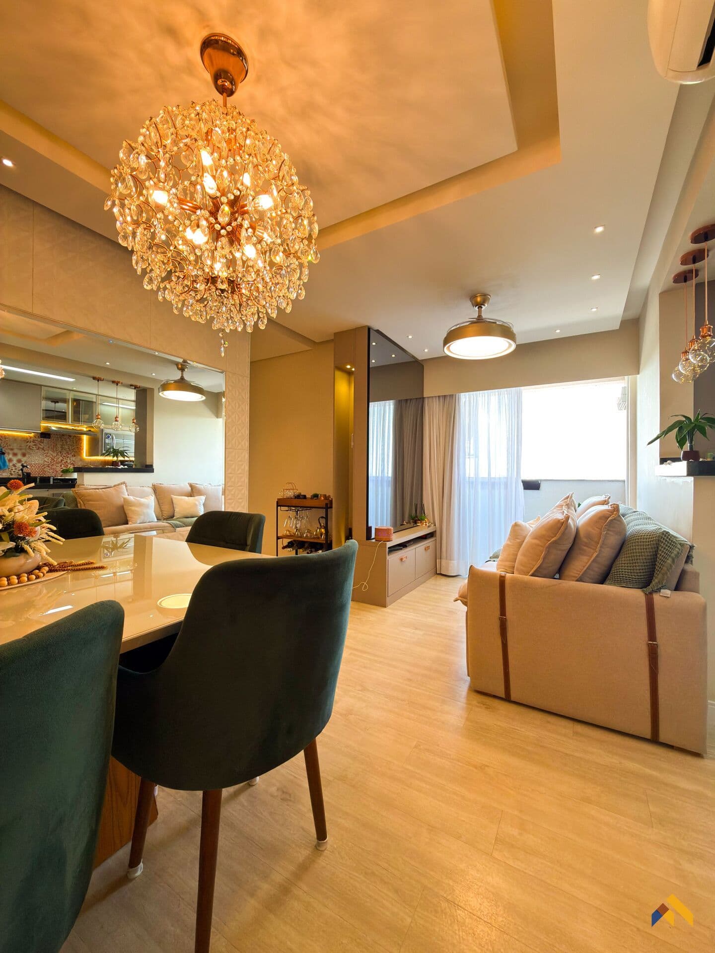 Apartamento à venda no Residencial Golden Star, próximo ao Centro de Americana/SP