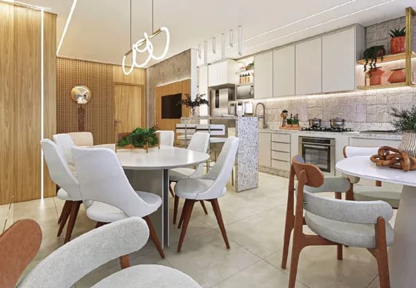 ✳ Apartamentos de 1 e 2 quartos em torre única, com rooftop exclusivo, hall mobiliado e acabamento premium.