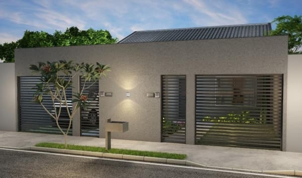 Casa nova de alto padrão de acabamento no bairro Santa Rosa com 2 quartos e suíte. Perto de supermercados e outros comércios.