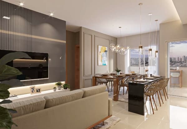 💠 VISTA REALE RESIDENCE - cobertura com 129m² prontinha pra morar, com uma vista incrível - perto do Praia Clube.