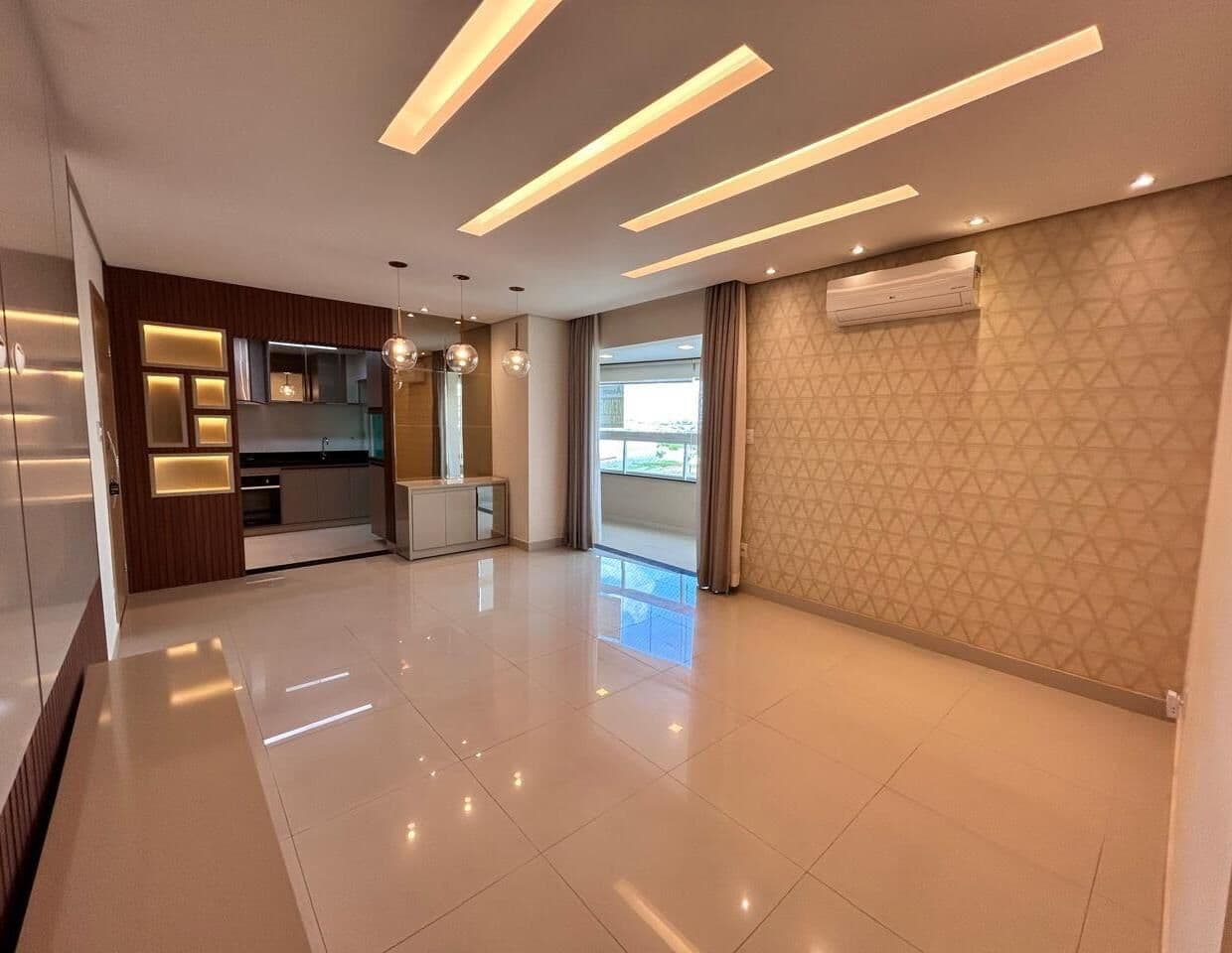 🔑 Apartamento alto padrão com 90m² - 3 quartos (suíte) com armários e todo climatizado.