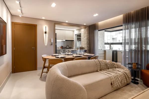 ✅ LEME DO PRAIA - Apartamentos de 3 quartos, suíte, ambientes integrados e varanda gourmet.