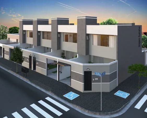 🏡 Sobrado com 98m² - 3 quartos, suíte, churrasqueira na área gourmet - localizado ao lado do Parque do Sabiá.