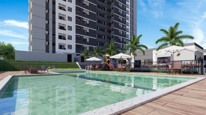 🔑 CHELSEA - apê com 2 quartos (suíte), sacada, elevador e área lazer completa no Granja Marileusa.