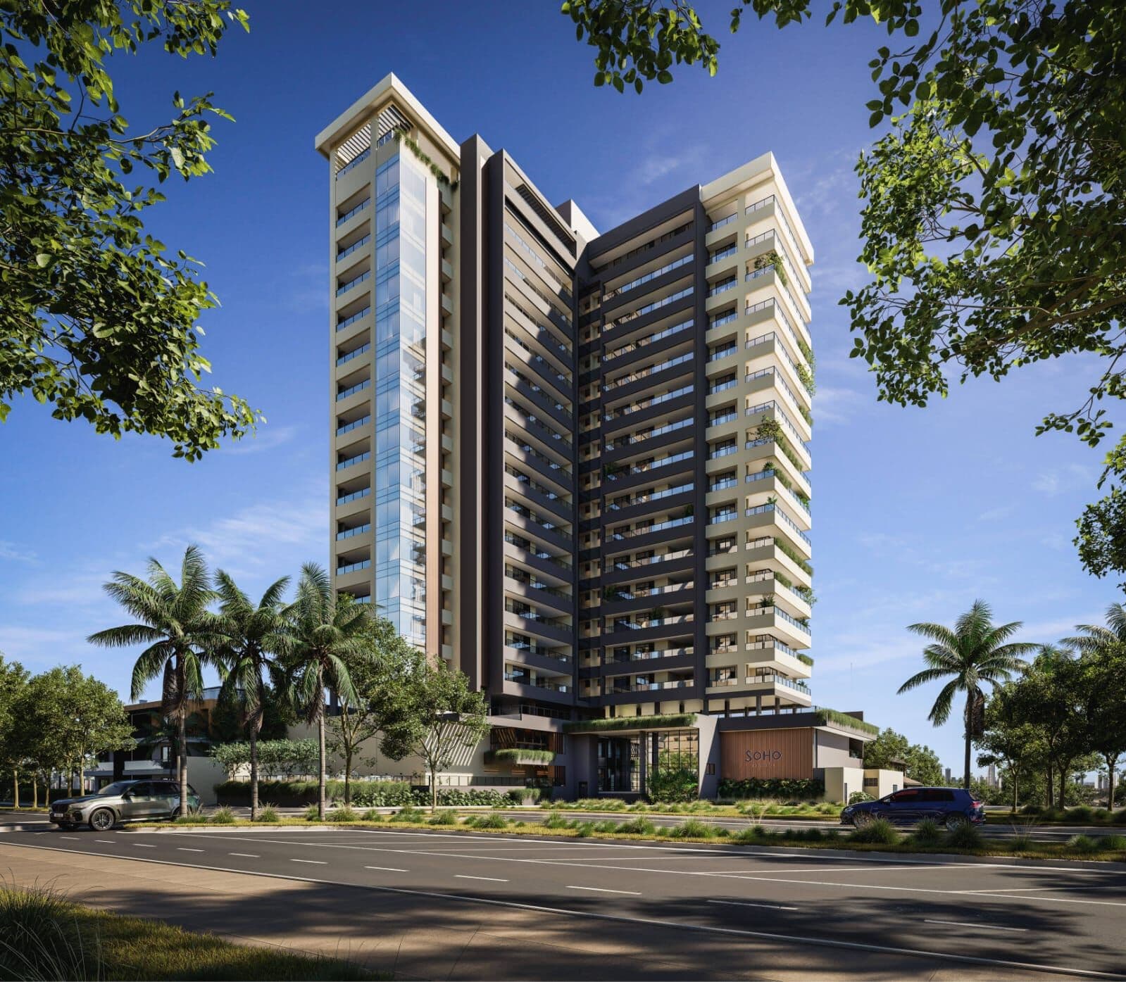 ✅ SOHO EXCLUSIVE - apartamentos de 1 a 3 quartos com área de lazer completa - ao lado do Praia Clube.