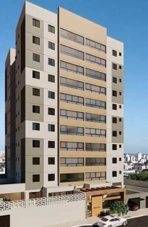 O EDIFÍCIO MIRAGGIO foi desenhado em estilo refinado, com revestimentos em tons claros, arenosos e cores quentes.