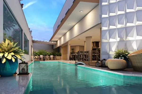 🔑 Apartamento no Santa Mônica com 3 quartos, suíte, piscina, varanda gourmet com churrasqueira.