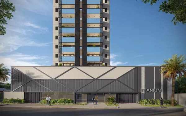 🔑 TITANIUM TOWER - apartamentos de 2 quartos, suíte, sacada - ideal para investir ou para morar perto do Center Shopping.