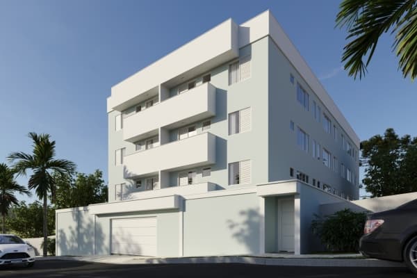 Apartamento com suíte, sacada e elevador no Santa Mônica dentro do programa Minha Casa Minha Vida.