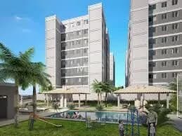 Apartamento Aluguel Condomínio Luxemburgo com 2 quartos, lazer/Lagoa santa