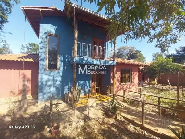 Casa Duplex em àrea rural estilo rústico em Lagoa Santa-MG