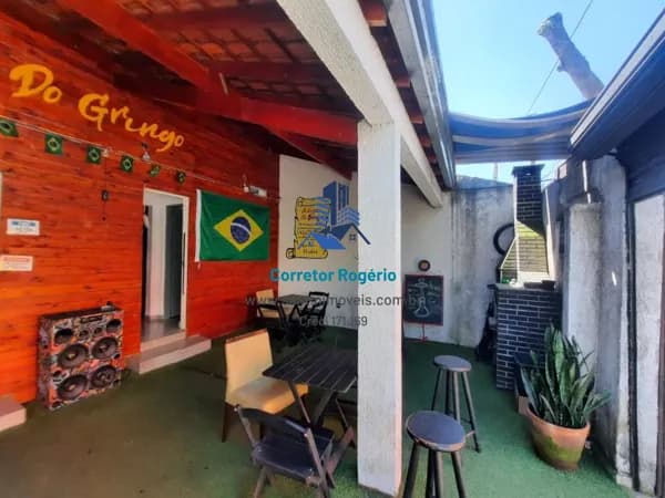 Adega com 02 ambientes , lavabo, cozinha+ Edícula com 02 cômodos e 023 vagas de garagem à venda, 121 m² - Vila Luzita - Santo André/SP