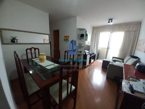 Apartamento Mobiliado com 03 quartos, Lazer com Piscina , Vaga de garagem à venda, 60 m² por R$ 339.000 - Vila Guarará - Santo André/SP