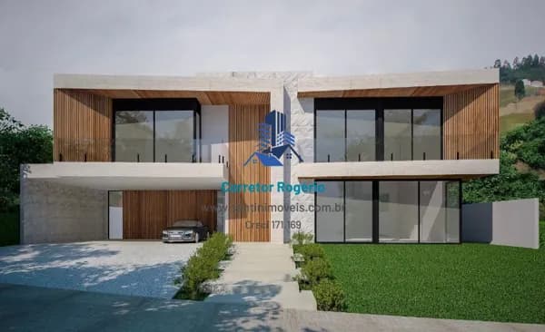 Casa de 630 m² com Conceito Aberto e Integrado, e 04 Suítes Amplas, à venda, por R$ 7.500.000 - Gênesis 2 - Santana de Parnaíba/SP