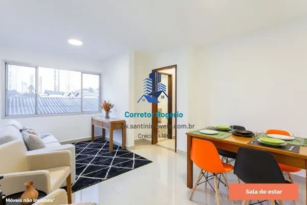 Apartamento com 2 quartos, Ótimo acabamento, Vaga de garagem à venda, 65 m² - Campo Belo - São Paulo/SP