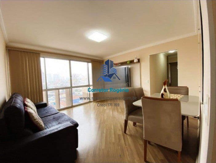 Apartamento com 03 quartos (01 suíte ) Sacada, Lazer com Piscina, Vaga coberta à venda em Santo André/SP