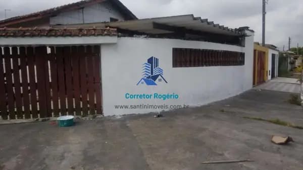 Casa com 02 dormitórios ( 1 suite ) 04 Vagas e Churrasqueira residencial à venda, Agenor de Campos, Mongaguá.