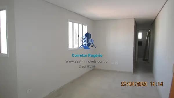 Cobertura com 2 dormitórios,Fino acabamento,Vaga coberta à venda, 98 m² por R$ 350.000 - Vila Helena - Santo André/SP