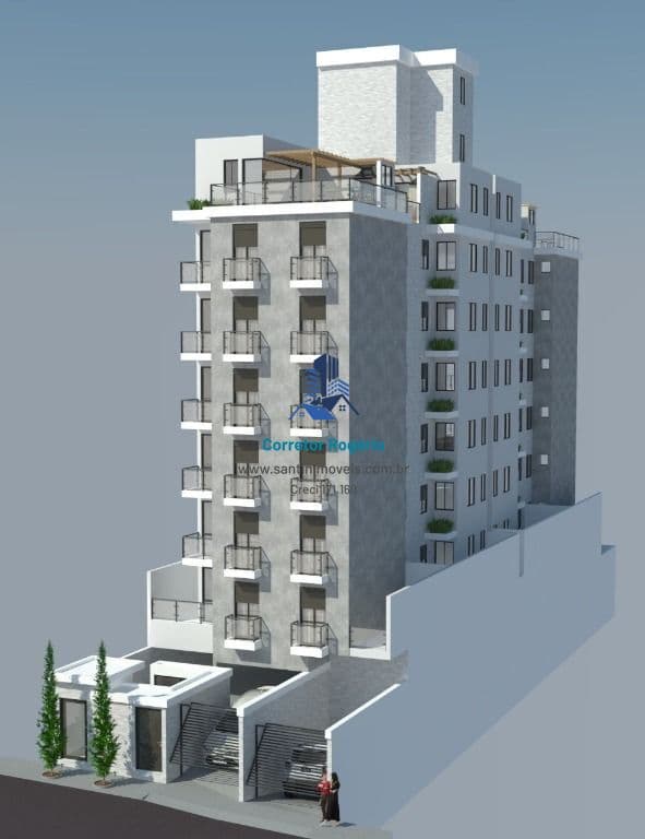 Apartamento com 2 dormitórios à venda, 41 m² por R$ 245.000,00 - Vila Progresso - Santo André/SP