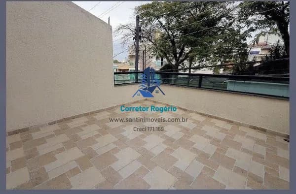 Sobrado Novo no B. Campestre com 03 suítes , Fino acabamento, 02 Vagas por Apenas R$ 915 mil à venda em Santo André/SP