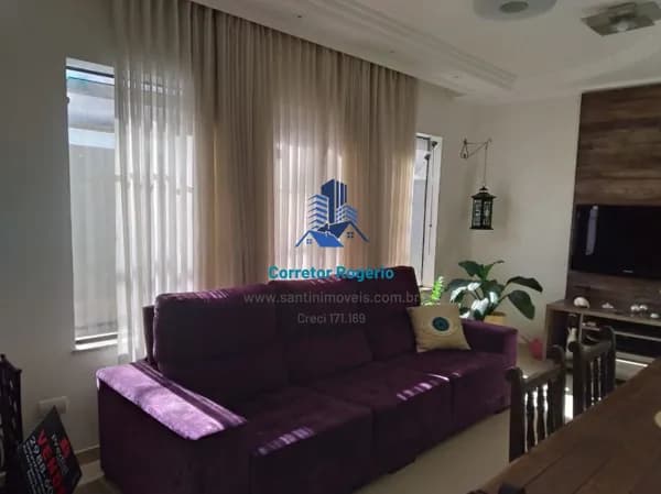 Sobrado de 120 m² com 03 Quartos (sendo 01 suíte) à venda, por R$ 800.000 - Vila Pinheirinho - Santo André/SP