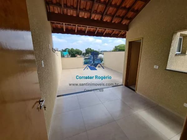 Cobertura com 2 dormitórios à venda, 88 m² por R$ 350.000,00 - Vila Pires - Santo André/SP