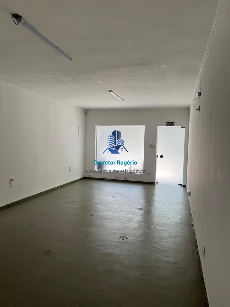 Salão Comercial para alugar no Bairro Jardim em Santo André/SP