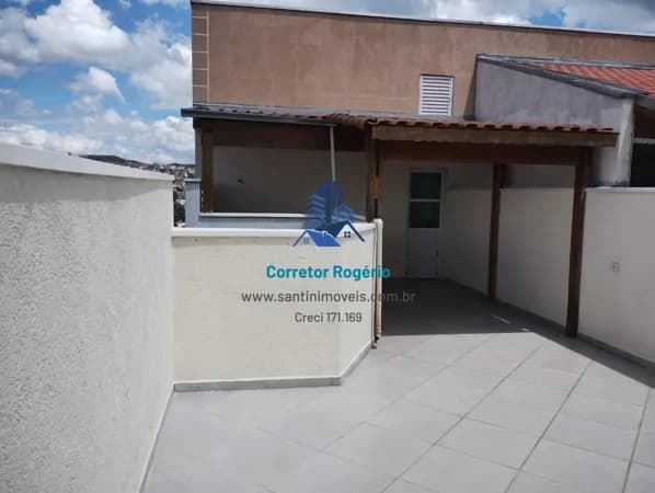 Cobertura com 2 quartos, Cozinha planejada, Fino acabamento, Vaga coberta à venda, 73 m² por R$ 350.000 - Vila Junqueira - Santo André/SP