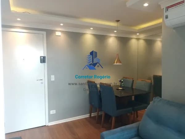 Apartamento de 52 m² com 02 Quartos (sendo 01 suíte) à venda, por R$ 360.000 - Centro - Diadema/SP