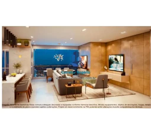 Apartamento com 3 dormitórios à venda, 117 m² por R$ 1.027.574,00 - Vila Assunção - Santo André/SP