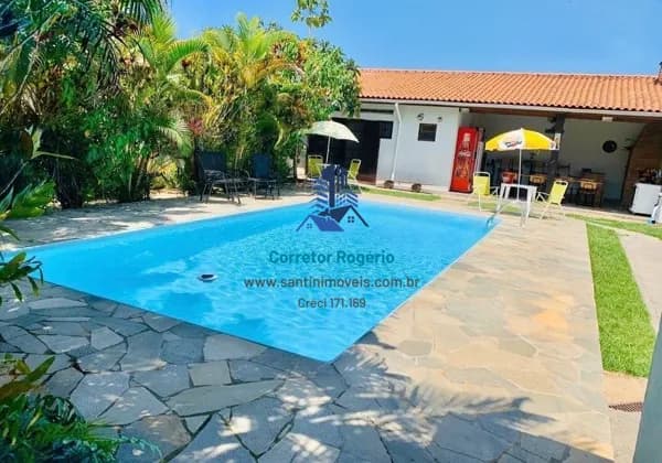 Casa com 5 quartos (01 suíte) 03 Banheiros, Piscina, Espaço gourmet, Vagas à venda, 213 m² por R$ 850.000 - Morada da Praia - Bertioga/SP